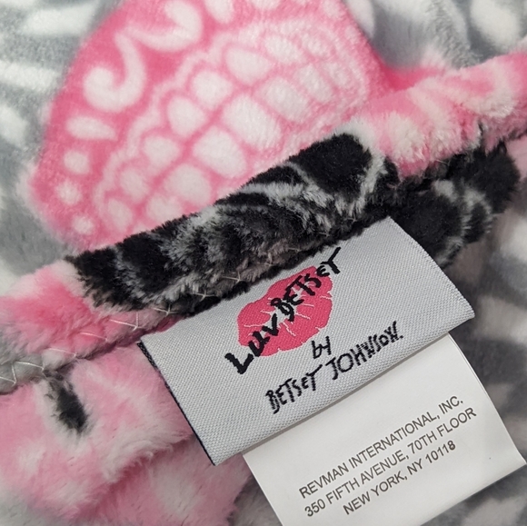 🆕 Neon Sugar Skull Throw 🏵️ Betsey Johnson - Picture 4 of 4